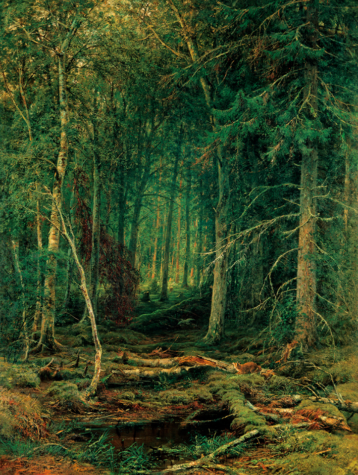  伊凡·伊凡诺维奇·希施金 Ivan I. Shishkin ——密林深处